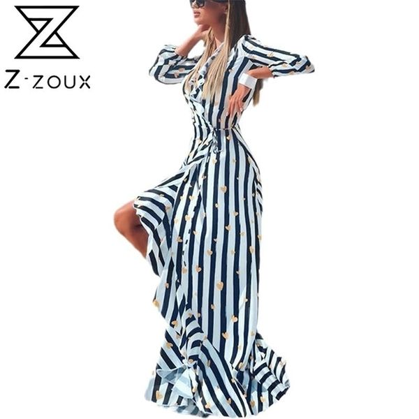 women dress temperament striped printed es long sleeve lace up high waist split maxi plus size summer es 210513, Black;gray
women dress temperament striped printed es long sleeve lace up high waist split maxi plus size summer es 210513, Black;gray