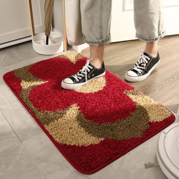 home microfiber soft tpr anti slip bath room rug kitchen water absorption floor door mat red livingroom carpet decoration mats
home microfiber soft tpr anti slip bath room rug kitchen water absorption floor door mat red livingroom carpet decoration mats
