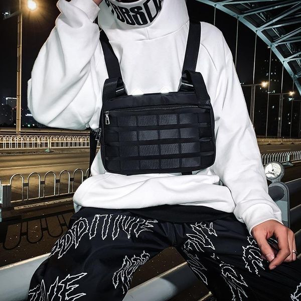 chest rig bags streetwear men fashion hip-hop chest bag women tactical vest strap chest pack trendy style rectangle fanny pack
chest rig bags streetwear men fashion hip-hop chest bag women tactical vest strap chest pack trendy style rectangle fanny pack