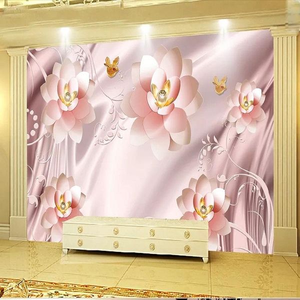 wallpapers custom large mural 3d wallpaper modern fashion creative flower luxury golden lotus pink tv back wall decor deep 5d embossed
wallpapers custom large mural 3d wallpaper modern fashion creative flower luxury golden lotus pink tv back wall decor deep 5d embossed