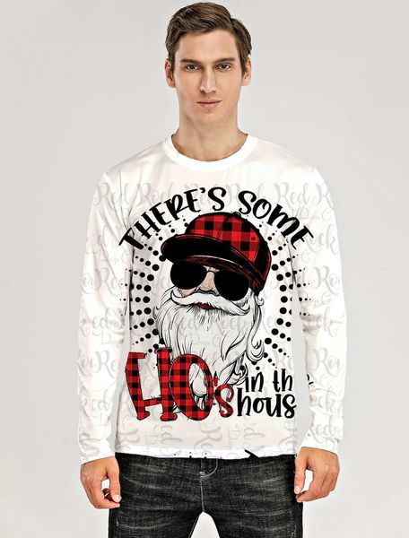men's christmas 3d printing t-shirt long sleeve fashion magic claw print pattern party streetwear round neck high quality, White;black
men's christmas 3d printing t-shirt long sleeve fashion magic claw print pattern party streetwear round neck high quality, White;black