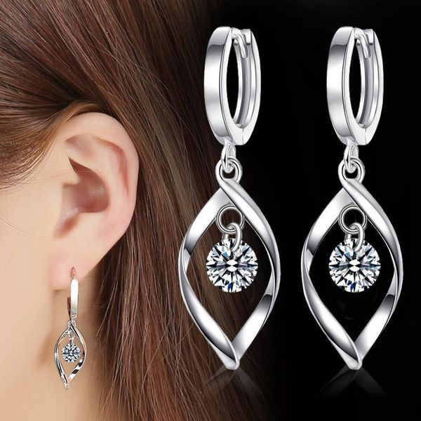 hoop & huggie pretty women's earrings copper zircon crystal dangle studs earring for girls jewelry, Golden;silver
hoop & huggie pretty women's earrings copper zircon crystal dangle studs earring for girls jewelry, Golden;silver