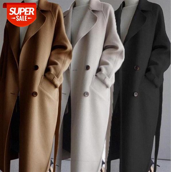 fashion woolen coat korean style mid-length over-the-knee double-sided cashmere women trendy #3j9d, Black;gray
fashion woolen coat korean style mid-length over-the-knee double-sided cashmere women trendy #3j9d, Black;gray