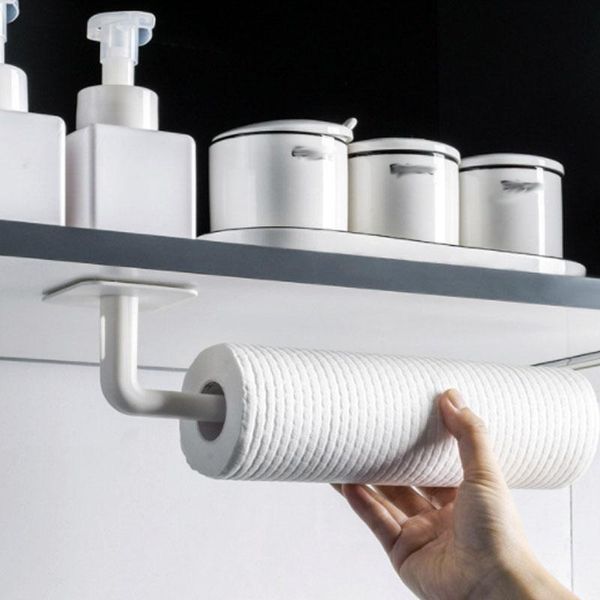 2pcs l shape hook kitchen paper towel holder self adhesive wall hangers roll cutting board pot lid organizer rack storage & organization
2pcs l shape hook kitchen paper towel holder self adhesive wall hangers roll cutting board pot lid organizer rack storage & organization