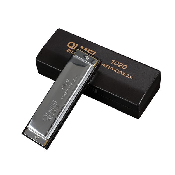 beginner blues harmonica 10 hole key of c gifts for children students with storage box cleaning cloth
beginner blues harmonica 10 hole key of c gifts for children students with storage box cleaning cloth
