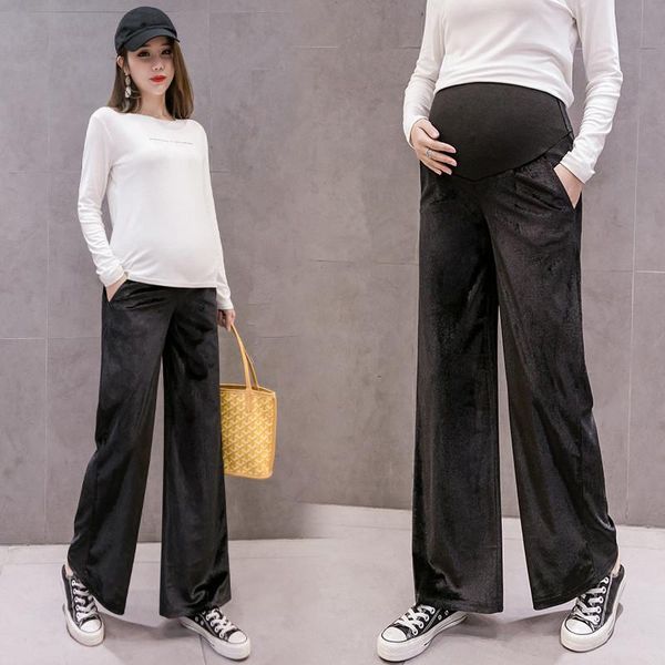 maternity bottoms high waist belly pant leggings pants 2021 spring autumn loose velvet trousers for pregnant women plus size, White
maternity bottoms high waist belly pant leggings pants 2021 spring autumn loose velvet trousers for pregnant women plus size, White