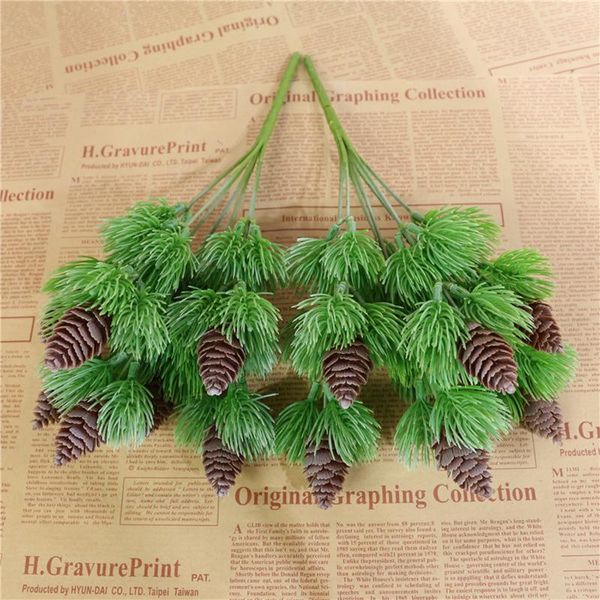 simulation plant plastic grass green pine cones leaves fake decorative flowers & wreaths
simulation plant plastic grass green pine cones leaves fake decorative flowers & wreaths