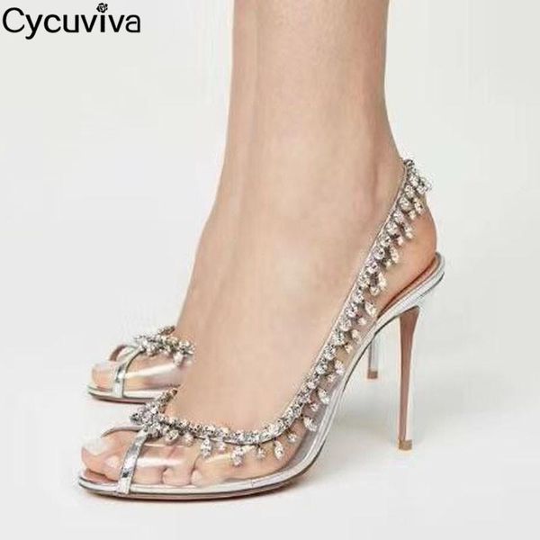 dress shoes summer gladiator sandals thin heels slingbacks mules clear pvc stiletto runway party crystal woman peep toe sansalias 2021, Black
dress shoes summer gladiator sandals thin heels slingbacks mules clear pvc stiletto runway party crystal woman peep toe sansalias 2021, Black