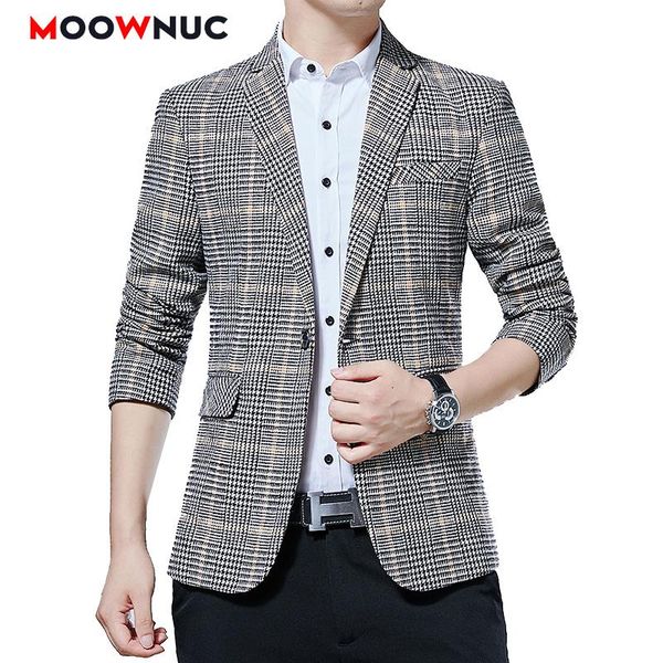 men's suits & blazers fashion men casual suit coat jackets male brand spring plaid slim moownuc personality stage costumes, White;black
men's suits & blazers fashion men casual suit coat jackets male brand spring plaid slim moownuc personality stage costumes, White;black