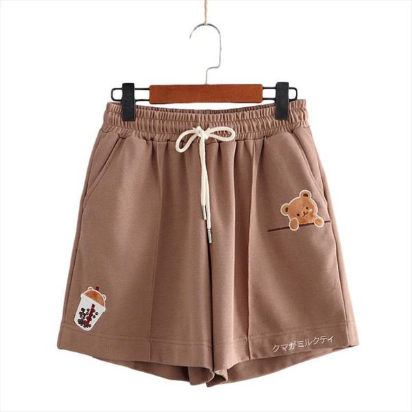 kawaii girls sports sweat harajuku women short streetwear bear cartoon summer sweatshorts female loose cotton casual wide pants, White;black
kawaii girls sports sweat harajuku women short streetwear bear cartoon summer sweatshorts female loose cotton casual wide pants, White;black