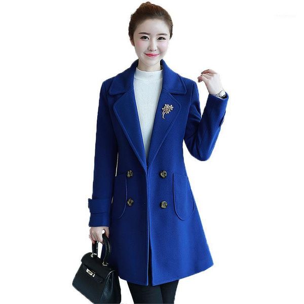 korean winter woman wool coat 2021 plus size women woolen overcoat female autumn fashion double-breasted jacket r412 women's & blends, Black
korean winter woman wool coat 2021 plus size women woolen overcoat female autumn fashion double-breasted jacket r412 women's & blends, Black