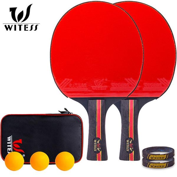 table tennis raquets 2pcs racket long handle short carbon set with double face pimples in pong rackets
table tennis raquets 2pcs racket long handle short carbon set with double face pimples in pong rackets