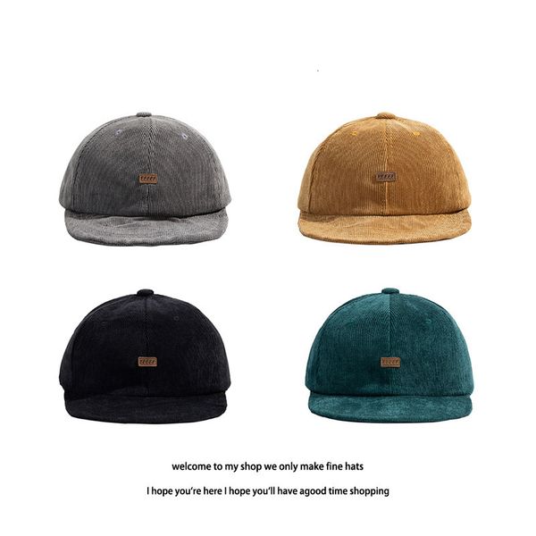 cap female spring autumn new street short edge corduroy personality youth baseball male, Blue;gray
cap female spring autumn new street short edge corduroy personality youth baseball male, Blue;gray
