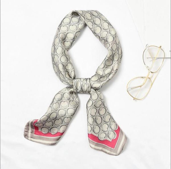 scarves 70*70cm women print neckerchief small bandana multicolor square foulard femme hair tie band twill silk scarf, Blue;gray
scarves 70*70cm women print neckerchief small bandana multicolor square foulard femme hair tie band twill silk scarf, Blue;gray