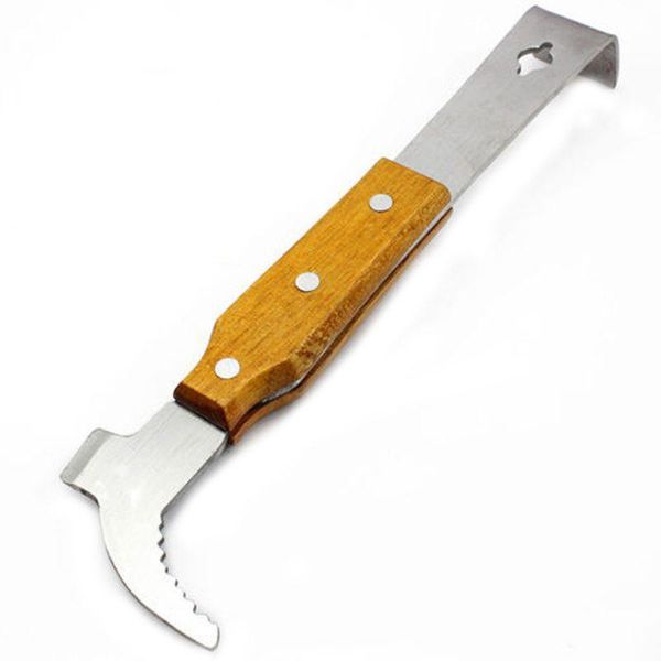 forks stainless steel bee hive scraper hook wood for beekeepers beekeeping tool
forks stainless steel bee hive scraper hook wood for beekeepers beekeeping tool