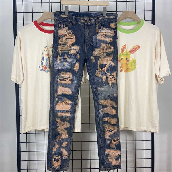 men's jeans ins high-end damaged worn slim fit men's patch jeans trendsetter casual pants, Blue
men's jeans ins high-end damaged worn slim fit men's patch jeans trendsetter casual pants, Blue