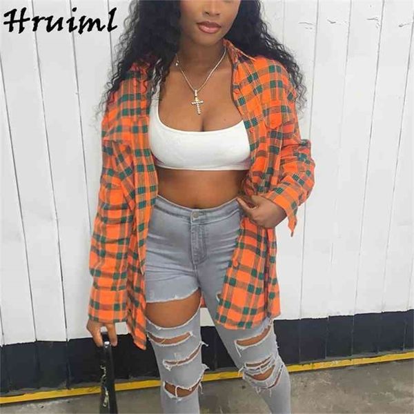casual women blouse shirt fashion plaid long sleeve turn-down collar female plus size button up autumn streetwear 210513, White
casual women blouse shirt fashion plaid long sleeve turn-down collar female plus size button up autumn streetwear 210513, White