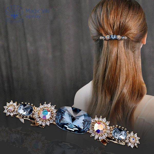 hair clips & barrettes clip headdress hairpin half tie simple word female elegant crystal spring ornament, Golden;silver
hair clips & barrettes clip headdress hairpin half tie simple word female elegant crystal spring ornament, Golden;silver