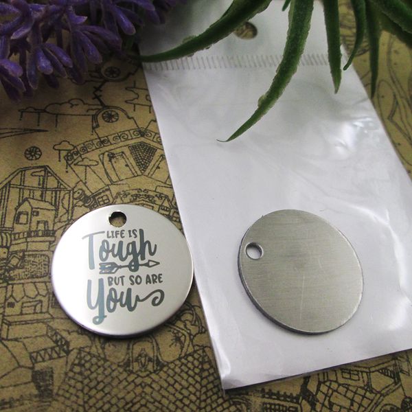 40pcs--stainless steel charms"life is tough but so are you" more style choosing diy pendants fo necklace, Bronze;silver
40pcs--stainless steel charms"life is tough but so are you" more style choosing diy pendants fo necklace, Bronze;silver