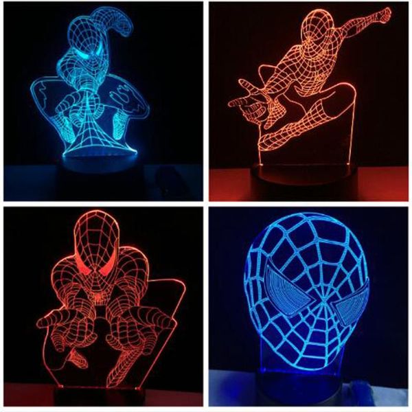 night lights anime 3d light lamp creative led visual spider bedroom usb touch sensor color changing holiday desk
night lights anime 3d light lamp creative led visual spider bedroom usb touch sensor color changing holiday desk