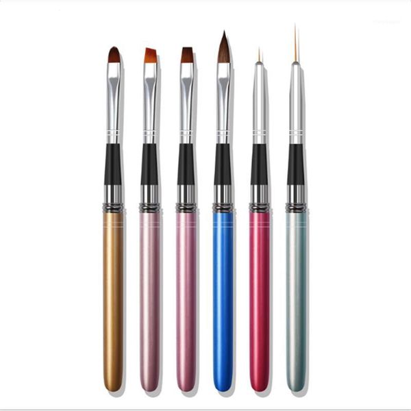metal handle nail brush art manicure brushes line flower pencil dotting painting design acrylic for gel polish1, Yellow
metal handle nail brush art manicure brushes line flower pencil dotting painting design acrylic for gel polish1, Yellow