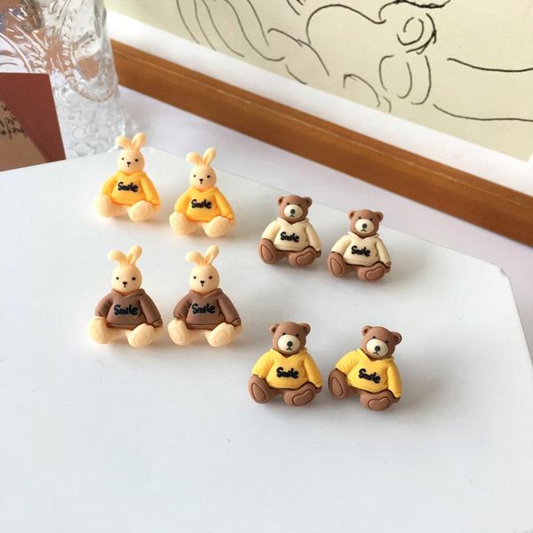 stud sweet girls resin cute studs earrings little animal cartoon bear wholesale, Golden;silver
stud sweet girls resin cute studs earrings little animal cartoon bear wholesale, Golden;silver