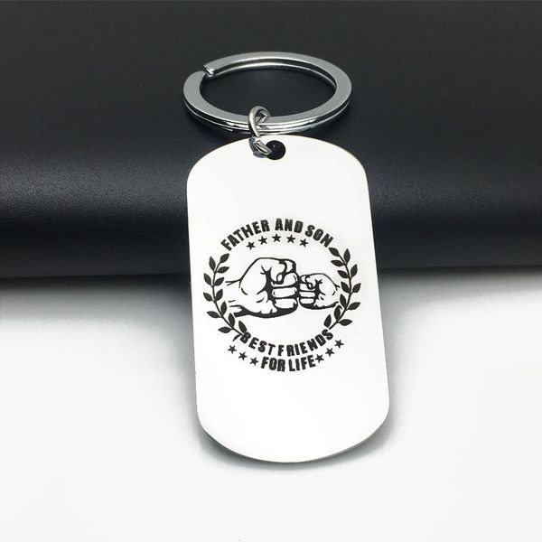 keychains oeinin simple keychain man father and son key holder bags letter color alloy chain pendant accessories porte clef, Silver
keychains oeinin simple keychain man father and son key holder bags letter color alloy chain pendant accessories porte clef, Silver