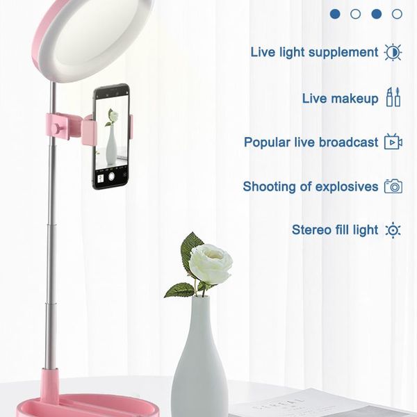 cell phone mounts & holders po studio video mini desktable led ring light pography dimmable makeup lamp puo88
cell phone mounts & holders po studio video mini desktable led ring light pography dimmable makeup lamp puo88
