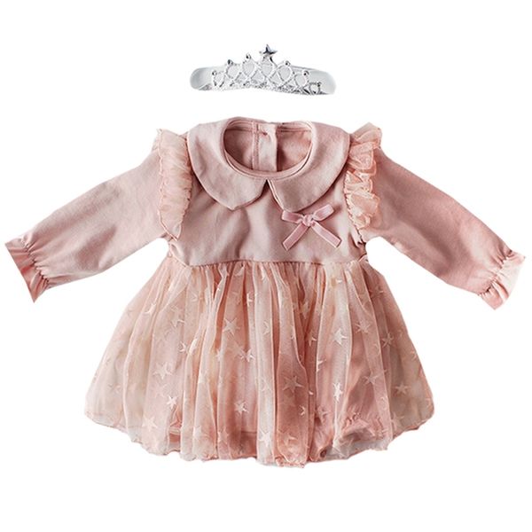 bodysuits spring girl jacquard lace star twins clothes cotton long sleeved princess party bodysuit baby 210417, White
bodysuits spring girl jacquard lace star twins clothes cotton long sleeved princess party bodysuit baby 210417, White