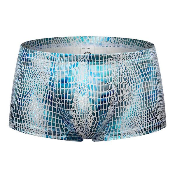underpants men boxers metallic snake pattern imitation leather cool underwear men's boxer shorts low waist nightclub, Black;white
underpants men boxers metallic snake pattern imitation leather cool underwear men's boxer shorts low waist nightclub, Black;white