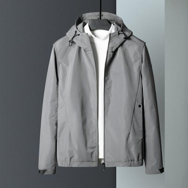 spring autumn men's fashion casual zipper windbreaker jackets male outwear windproof clothing oversize hooded coat s182, Black;brown
spring autumn men's fashion casual zipper windbreaker jackets male outwear windproof clothing oversize hooded coat s182, Black;brown