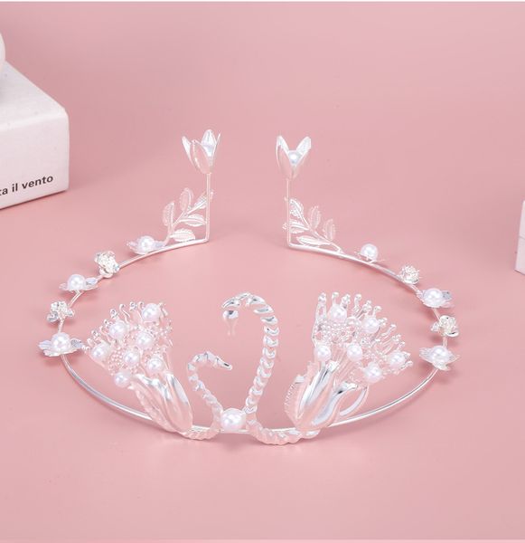 cake decoration bridal wedding accessories new headdress, Golden;white