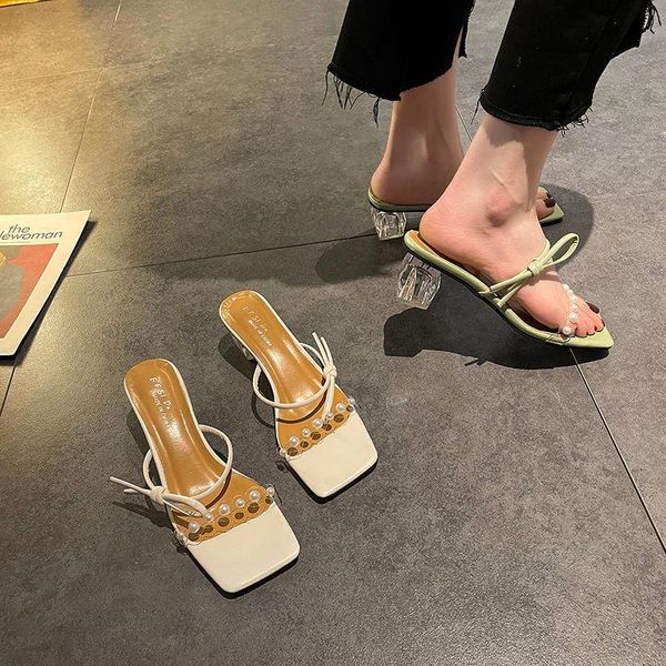 slippers aneikeh summer women shoes slides pu spike high heels solid outside shallow white 2021 fashion adult, Black
slippers aneikeh summer women shoes slides pu spike high heels solid outside shallow white 2021 fashion adult, Black