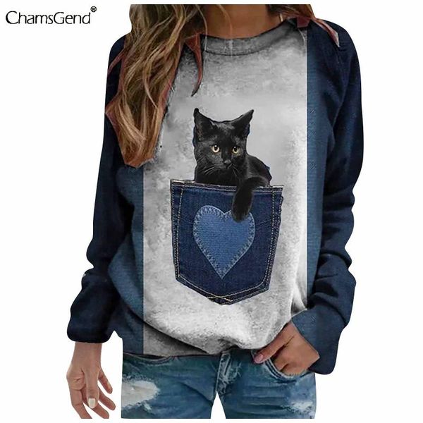 women's hoodies & sweatshirts cute cat print o neck long sleeve pullover women female 2021 autumn shirt streetwear plus size, Black
women's hoodies & sweatshirts cute cat print o neck long sleeve pullover women female 2021 autumn shirt streetwear plus size, Black