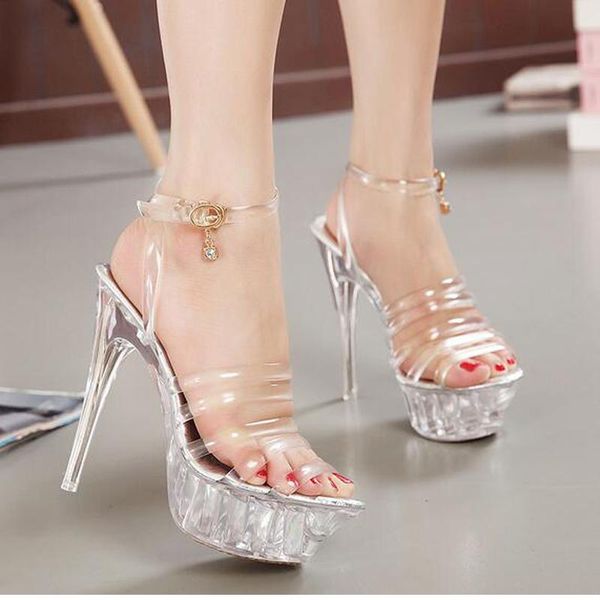 crystal princess high heel shoe women fashion high-heel 14cm shoes waterproof party sandals size35-43 c022, Black
crystal princess high heel shoe women fashion high-heel 14cm shoes waterproof party sandals size35-43 c022, Black