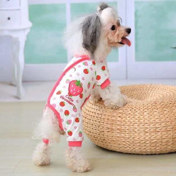 dog apparel soft cotton pajamas cute strawberry dusk printed jumpsuit for dogs cozy body suit cats jumpsuits overalls doggy 10a
dog apparel soft cotton pajamas cute strawberry dusk printed jumpsuit for dogs cozy body suit cats jumpsuits overalls doggy 10a
