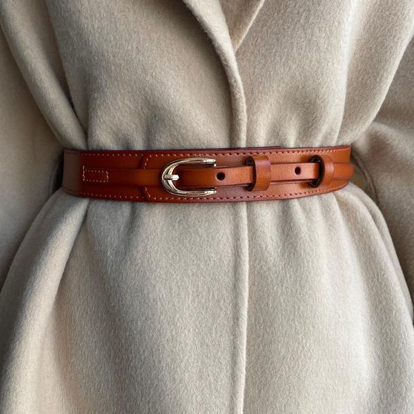 belts women's runway fashion genuine leather cummerbunds female dress corsets waistband decoration wide belt r792, Black;brown
belts women's runway fashion genuine leather cummerbunds female dress corsets waistband decoration wide belt r792, Black;brown