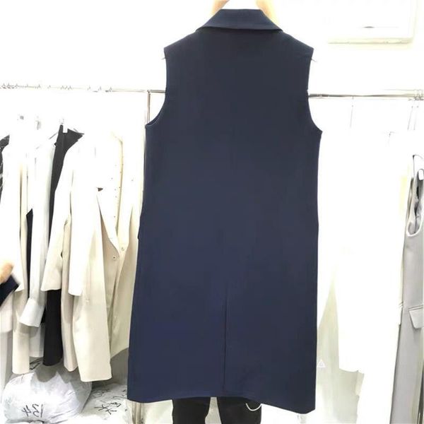 women's vests 2021 spring woman v-neck vest pocket thin loose causal waistcoat female double breasted sleeveless ladies long slim h564, Black;white
women's vests 2021 spring woman v-neck vest pocket thin loose causal waistcoat female double breasted sleeveless ladies long slim h564, Black;white