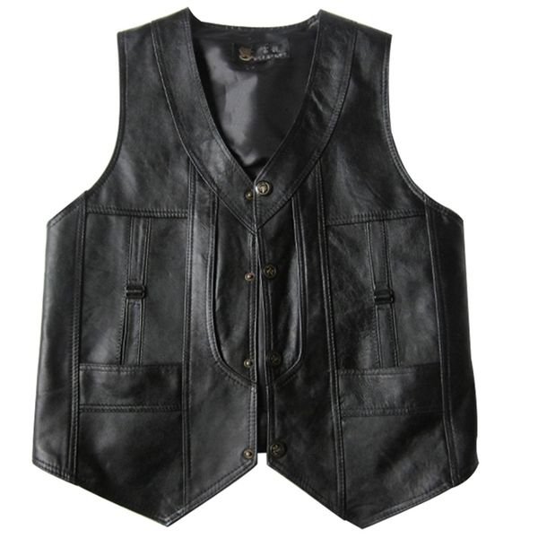 leather waistcoat sheep skin single of old spring and autumn fur vest male large size 210925, Black;white
leather waistcoat sheep skin single of old spring and autumn fur vest male large size 210925, Black;white