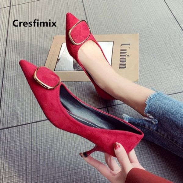cresfimix women fashion red flock heel pumps lady casual blue shoes black comfortable shoe pompes femmes e5013 dress
cresfimix women fashion red flock heel pumps lady casual blue shoes black comfortable shoe pompes femmes e5013 dress