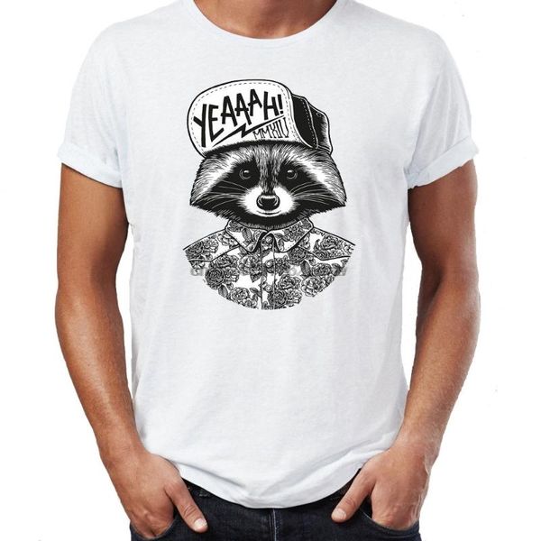 hipster racoon yeah funny art mens t-shirt 3d men short sleeve male t shirt adults casual men's t-shirts, White;black
hipster racoon yeah funny art mens t-shirt 3d men short sleeve male t shirt adults casual men's t-shirts, White;black