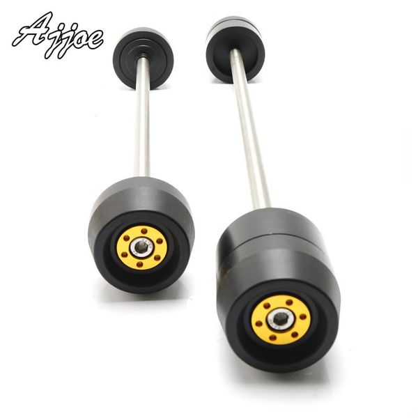 parts motorcycle front & rear axle fork crash sliders wheel protector for street triple daytona 675
parts motorcycle front & rear axle fork crash sliders wheel protector for street triple daytona 675