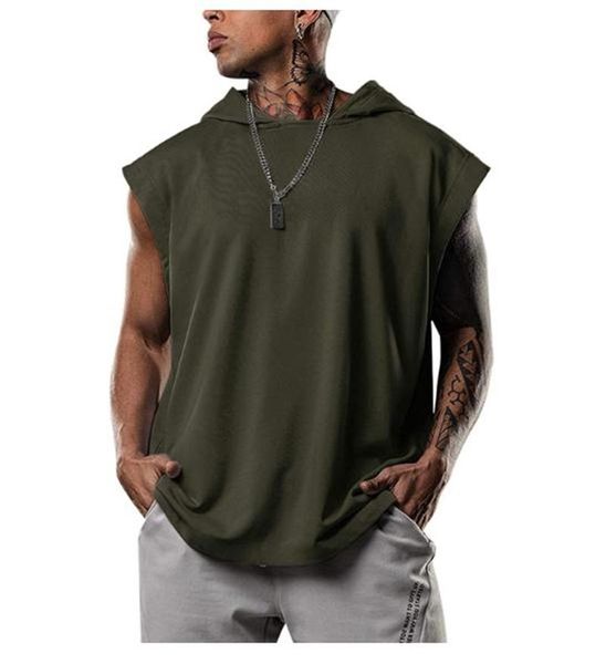 men's hoodies & sweatshirts workout gym mens tank 2021 summer fahsion men muscle sleeveless sportswear cotton fitness bodybuilding sing, Black
men's hoodies & sweatshirts workout gym mens tank 2021 summer fahsion men muscle sleeveless sportswear cotton fitness bodybuilding sing, Black