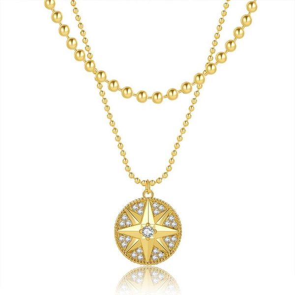 pendant necklaces women layered cubic zirconia necklace ladies layering cz polar star jewelry, Silver
pendant necklaces women layered cubic zirconia necklace ladies layering cz polar star jewelry, Silver