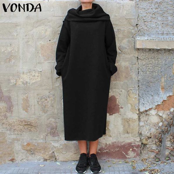 women's blouses & shirts casual loose long dress autumn sleeve hoodie vonda womens fashion solid color winter vestidos female robe, White
women's blouses & shirts casual loose long dress autumn sleeve hoodie vonda womens fashion solid color winter vestidos female robe, White
