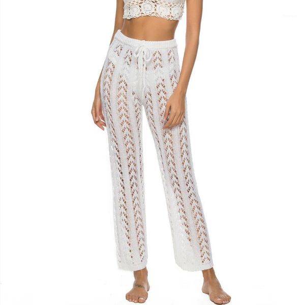 women's pants & capris bodycon party trousers women summer beach knitted hollow out see through mesh crochet flare pant, Black;white
women's pants & capris bodycon party trousers women summer beach knitted hollow out see through mesh crochet flare pant, Black;white