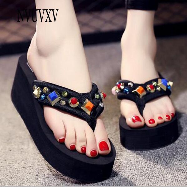 slippers women's fashion platform sandals slip wearable beach shoes comfortable simple summer sh625, Black
slippers women's fashion platform sandals slip wearable beach shoes comfortable simple summer sh625, Black