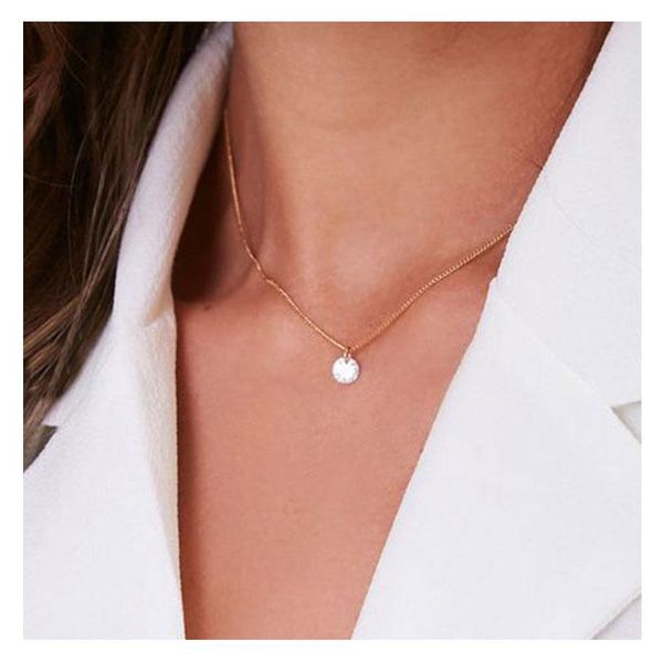 pendant necklaces hahagirl vintage gold chain choker necklace for women crystal jewelry girls clothing aesthetic gifts fashion, Silver
pendant necklaces hahagirl vintage gold chain choker necklace for women crystal jewelry girls clothing aesthetic gifts fashion, Silver