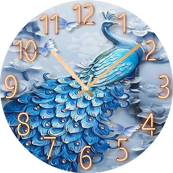 wall clocks peacock tempered glass clock 30cm large size mute modern fish horse living room decoration watch g001
wall clocks peacock tempered glass clock 30cm large size mute modern fish horse living room decoration watch g001