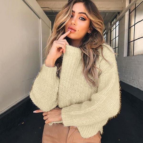 women's sweaters fashion casual cotton o-neck pullovers solid irregular long sleeve loose knit europe and american style, White;black
women's sweaters fashion casual cotton o-neck pullovers solid irregular long sleeve loose knit europe and american style, White;black